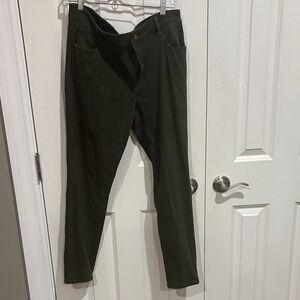 Old Navy Forest Green Rockstar Pants